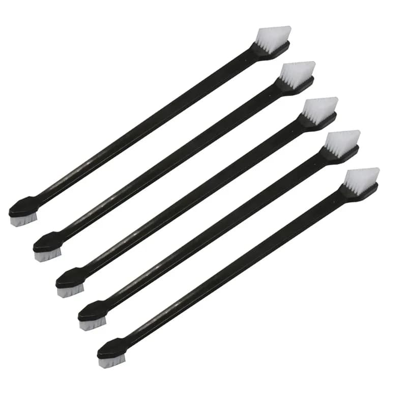 1 Pcs Car Double-head Detail Brush Hard Burrs Tire Wheel Brush Car Cleaning Crevice Brush Car Cleaning Tools