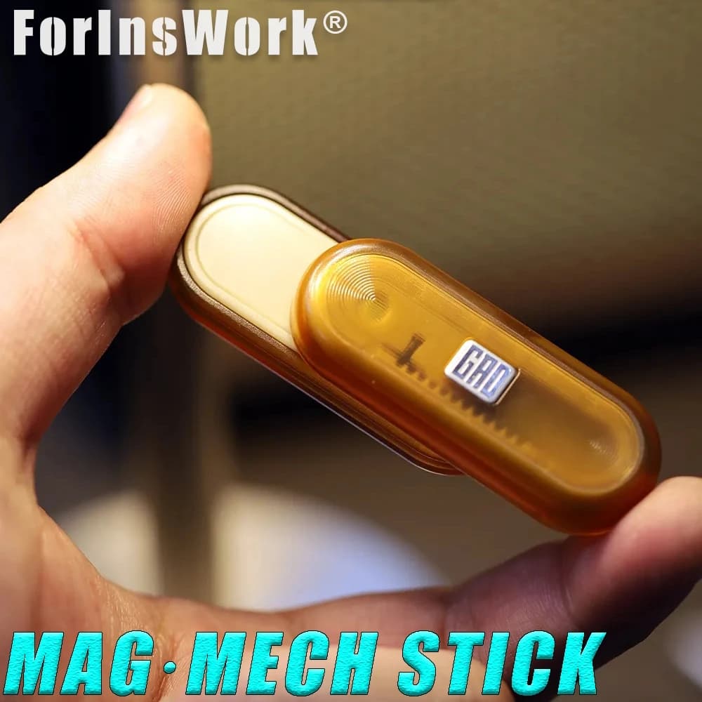 GAO STUDIO PEEK + PEI Material Infinite‑travel + Mechanically‑linked Push Slider Stress Fidget Anxiety Toys