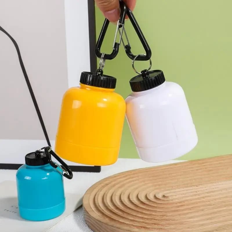 M5TC Bottiglie leggere per shaker per proteine ​​Contenitore per conservazione delle proteine ​​riutilizzabile a tenuta
