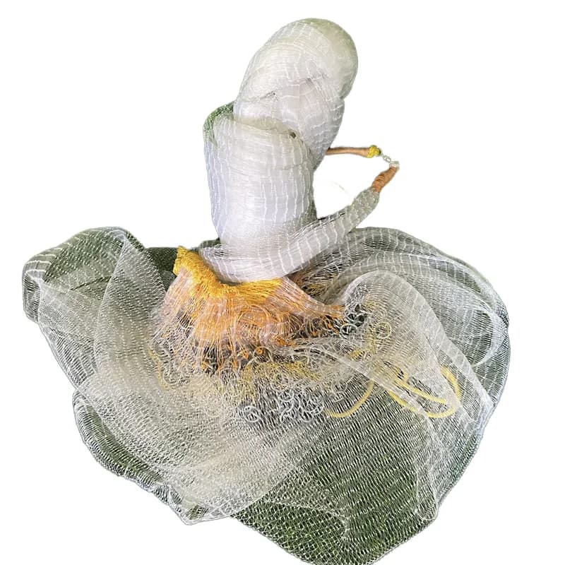 Multifilamento PA per rete da pesca tradizionale con filo di nylon fuso a mano diretto in fabbrica con doppio nodo Spedizione diretta