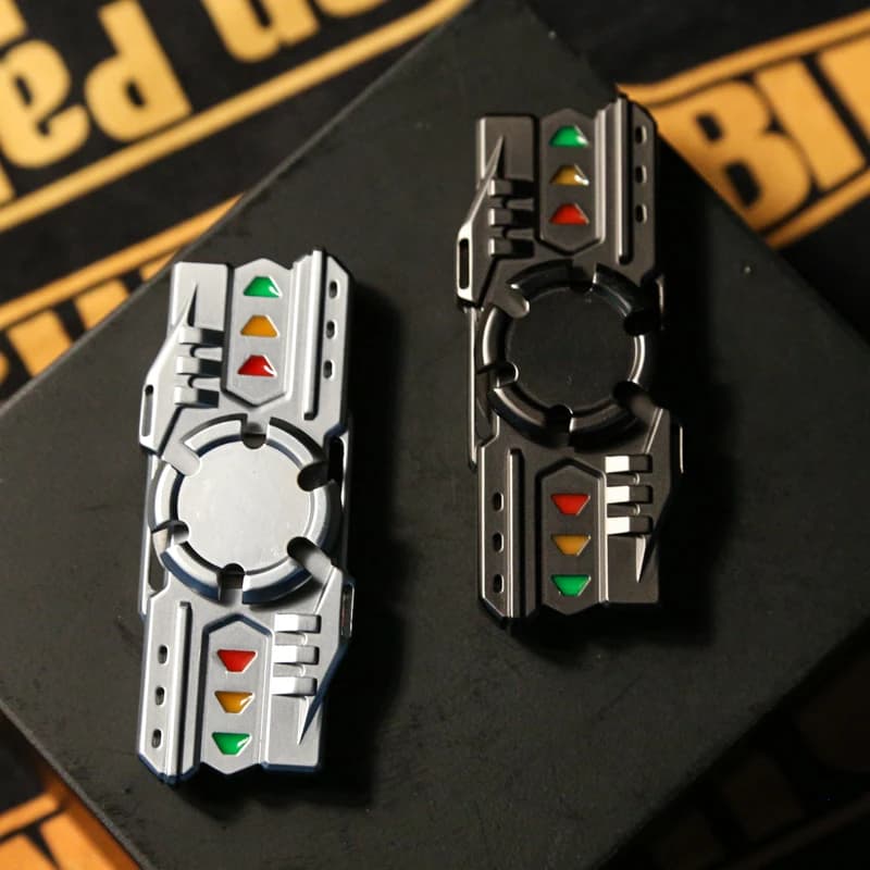 Lumious Fingertip Top Fidget Spinner Antistress Spinner a mano in metallo Giocattolo Fidget Toys EDC per adulti Regali per bambini