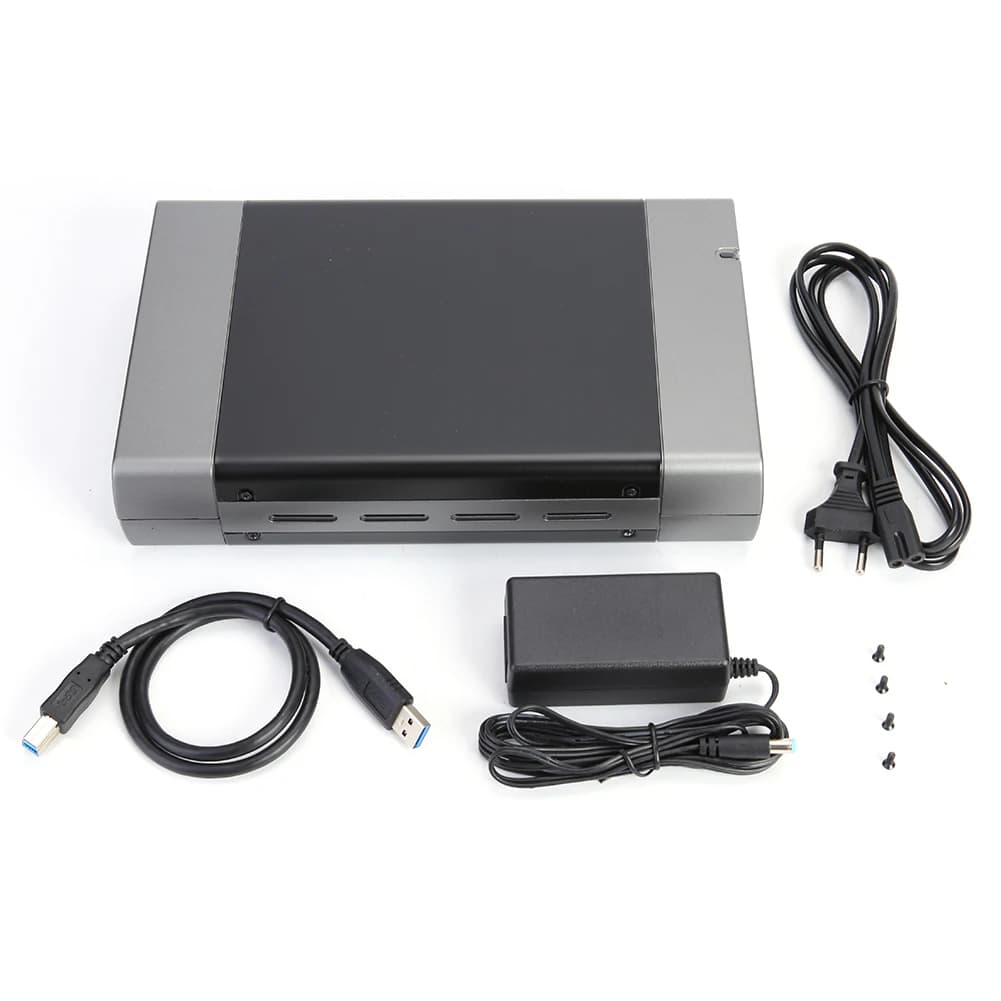 5.25 pollici USB 3.0 SATA custodia per unità ottica esterna custodia per scatola adattatore in lega di alluminio 4.8Gbps custodia per disco esterno per HDD