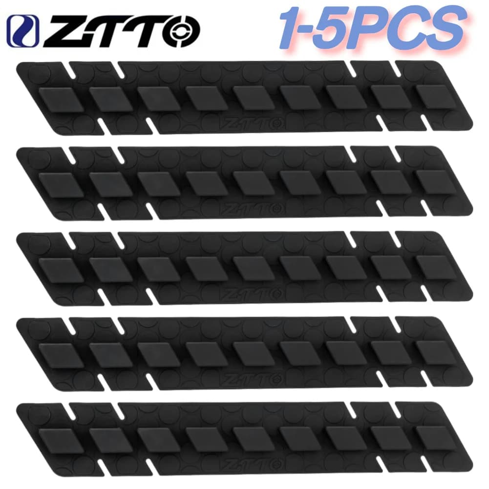 1-5 Pezzi Protezione 3D per Forcellino Bici, Cuscinetto Antigraffio in Silicone per Catena Bici, per Mountain Bike MTB e Bici da Strada