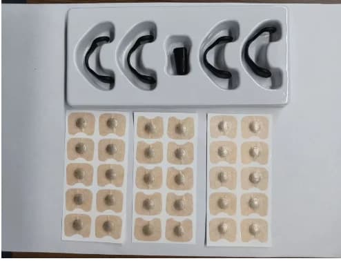 60Pcs Anti Snoring Sleep Mouth Tape Nasal Breathing Dilators Starter Kits Magnetic Nose Strips Increase Air Reduce Snoring