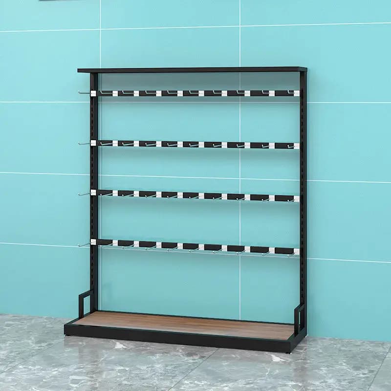 Socks display rack against the wall, mobile phone case, jewelry socks hanger, floor-to-ceiling multi-functional slipper rack