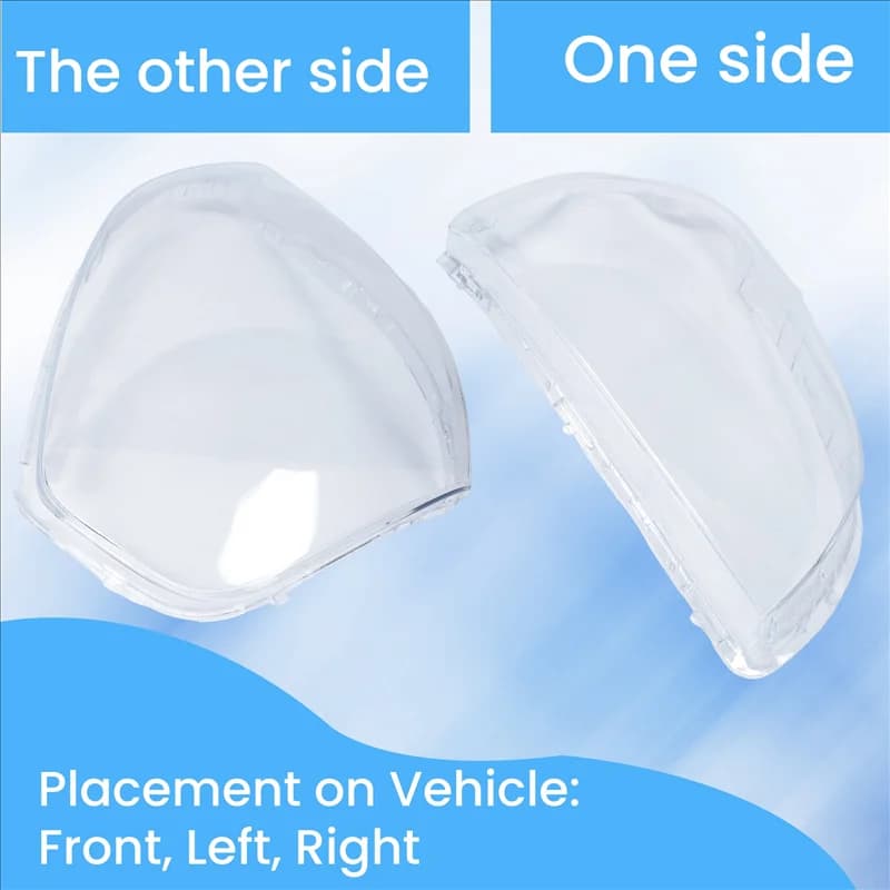 1Pair Auto Trasparente Faro Testa Della Lampada Della Luce Copriobiettivo Testa Della Lampada Della Luce Della Copertura Per Hyundai Tucson 2005-2009