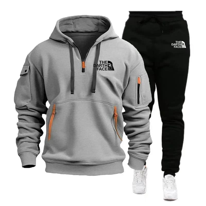 Men's Sportswear for Autumn and Winter, with Pockets with Zip. Includes casual sportswear, pullover jerseys, jogging suits
