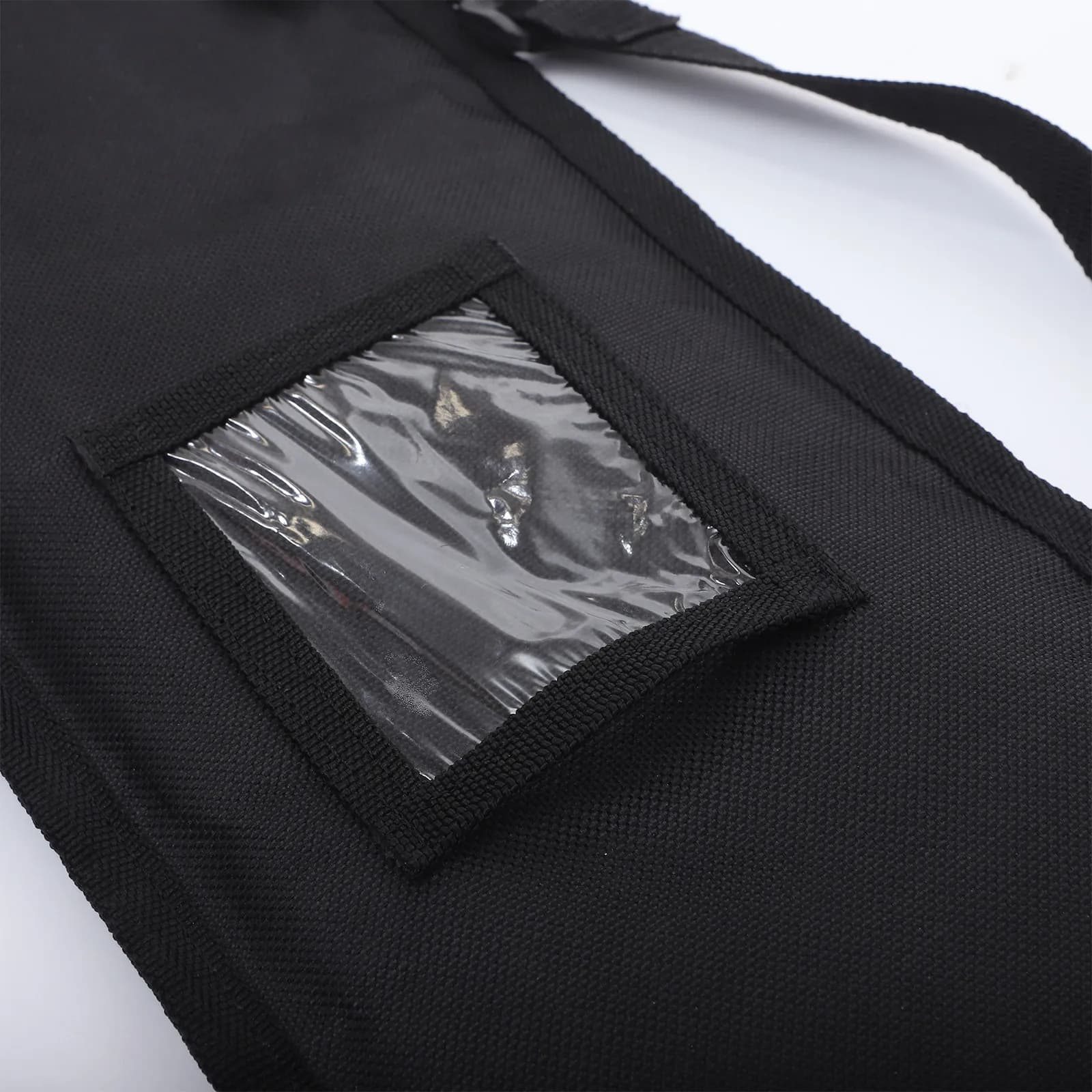 Borsa Nera per Paddle Board con Tracolla Regolabile, Leggera e Portatile, per Kayak, Remi e Attrezzi Nautici, Resistente all'Usura