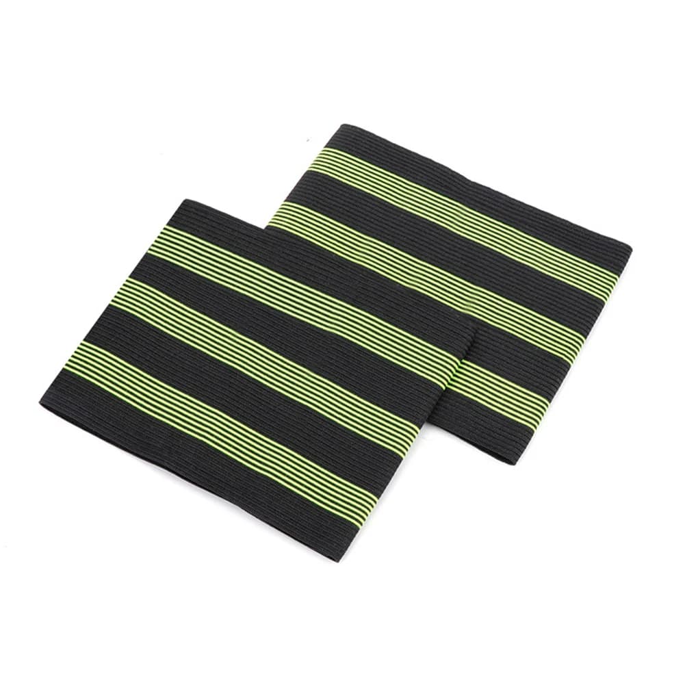 Fascia gamba ciclismo fasciatura pantaloni pantalone 2 pezzi in lattice bici bici caviglia gamba legare fasciatura accessori ciclismo 30 * 9,5 cm