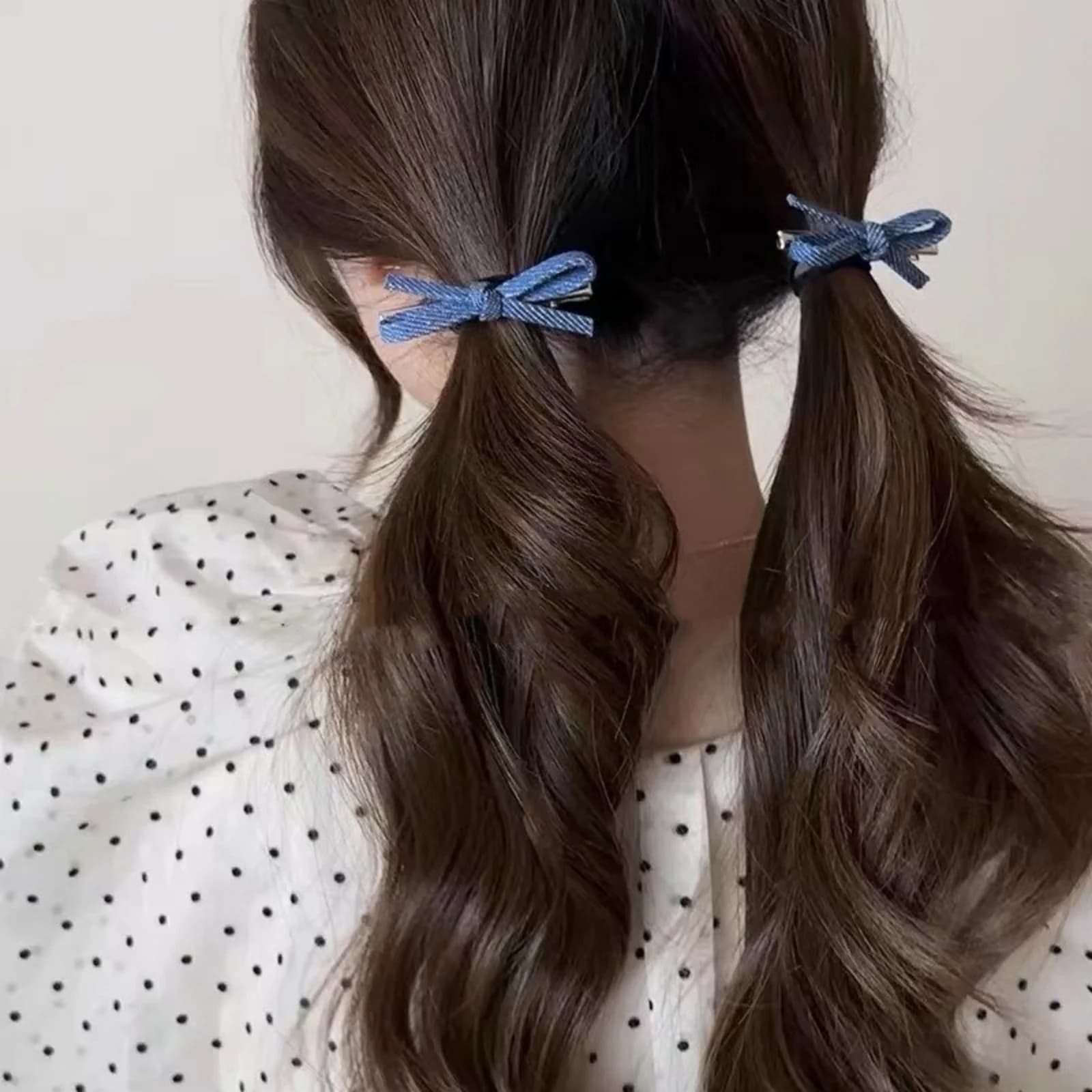 2 Pieces Fiocco Style Cowboy Hair Clips, Premium Clips for Women, Scratch and Paste Hair Clips, Side Clips, Duck Clips, Hair Accessories