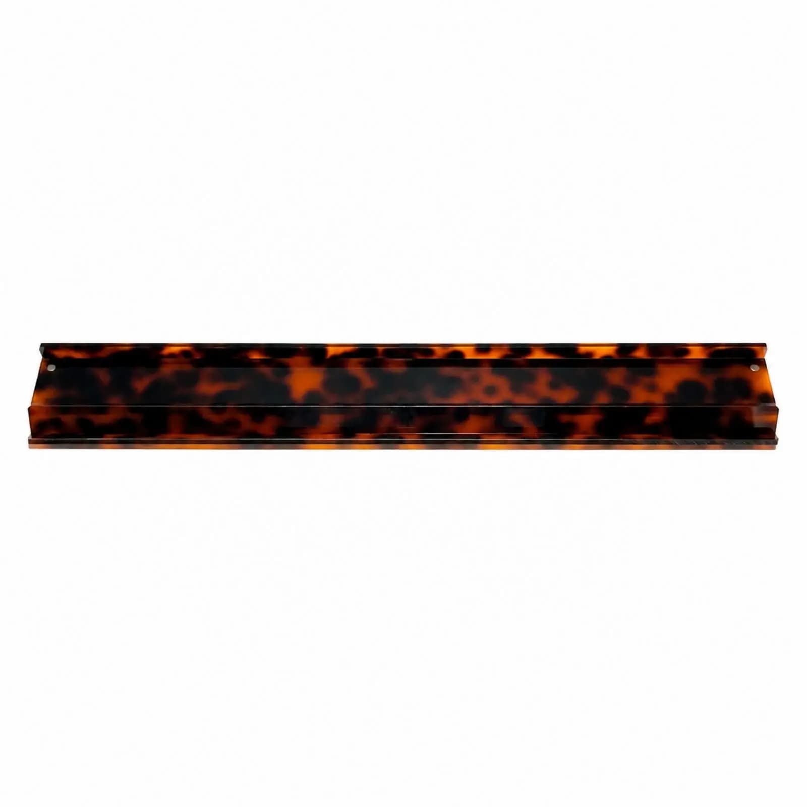 Mahjong Ruler Acrylic Tile Rack Holder for Board Games Raised Slot Channel 508mm Long Tray for Mahjong Game Set