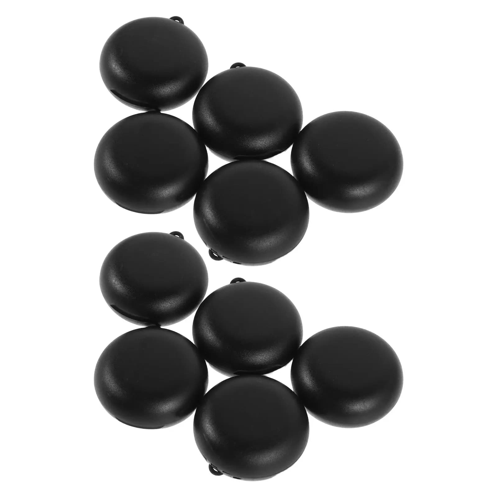 10Pcs Earbud Storage Organizer Cases Round Mini Earphone Carry Case Clip Portable Shockproof Box Wireless Earbuds Travel Office