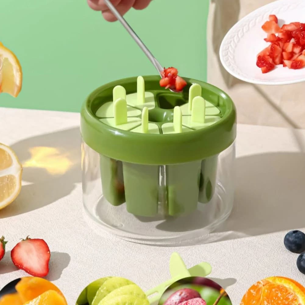 Stampi per ghiaccioli per uso domestico Modello riutilizzabile per la produzione di gelato Forniture da cucina