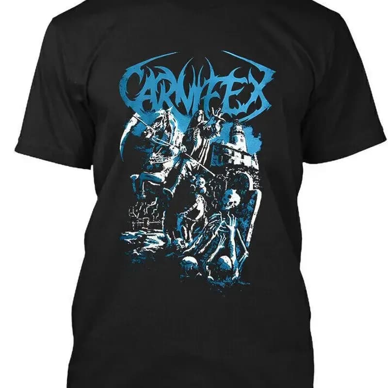 Best Seller Carnifex American Mens Black T Shirt Size S 5XL