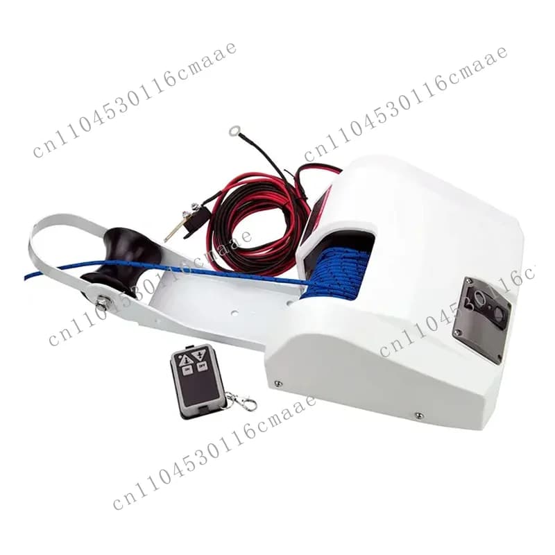 Top Quality Marine Pontoon 35 Winch for Fresh Water Electric Anchor Winch Suitable 30lb Anchor 100ft Rope Accessories Included