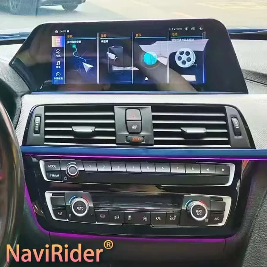 10.25inch Car Blade Screen Wireless CarPlay For BMW 3 4 Series GT F30 2013-2019 Android 13 Multimedia Video Player DSP Head Unit