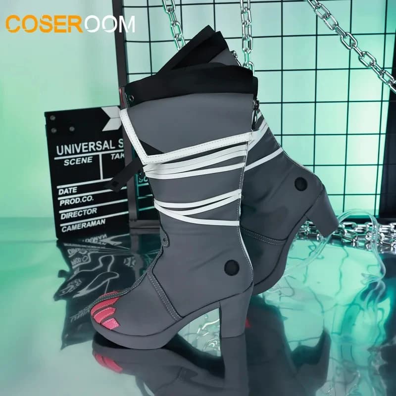 ☣2026 M3gan Costume Cosplay Dress Megan Horror Film Jacket Ai Doll Robot Halloween Full Set for Girls Adults☣~!