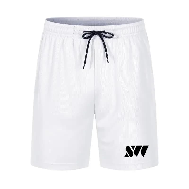 Nuovi Pantaloncini Sportivi Estivi da Uomo 2026, Pantaloncini da Tennis Traspiranti con Coulisse, Pantaloni da Spiaggia in Rete, Abbigliamento da Badminton Taglie Grandi