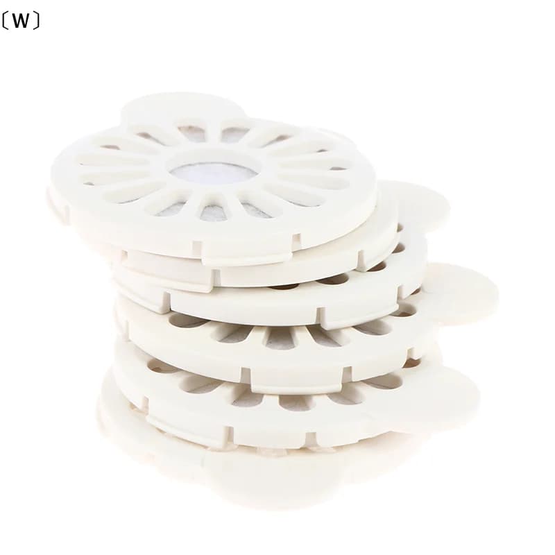 maveraW⚡6pcs Lumache Bolla Automatica Ciotola per Acqua per Gatto Fontana Ciotola Filtro per Animali Domestici AnneauWinter1logio