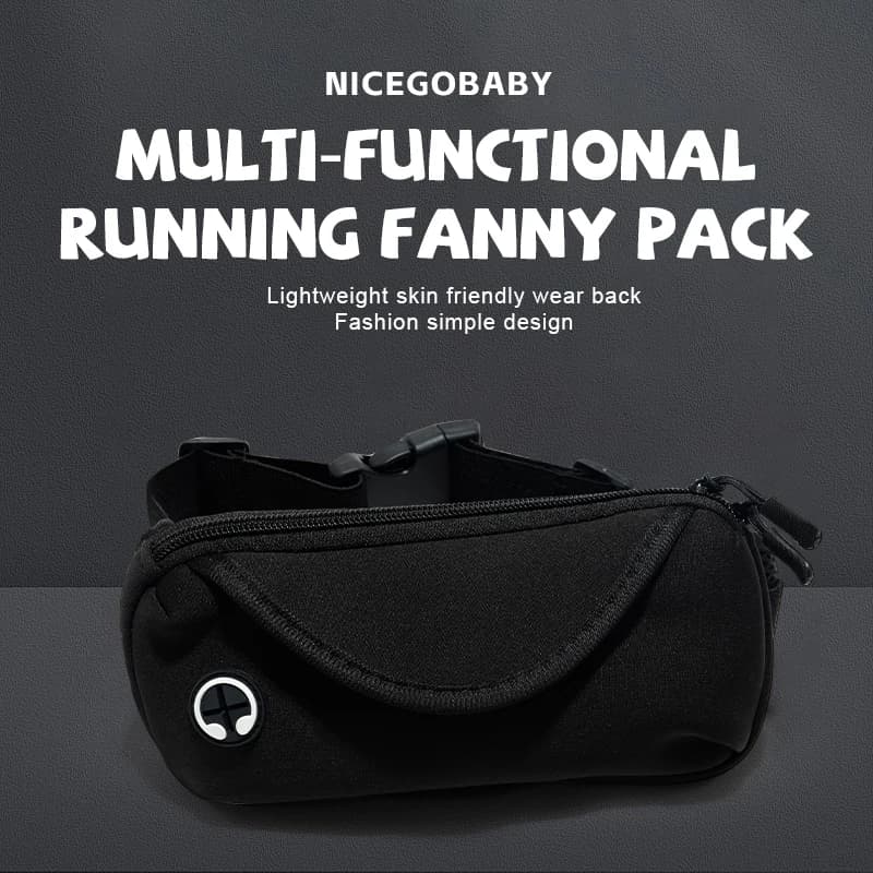 Men's Sport Belt Waist Outdoor Fitness Work Site Cycling Waterproof Multifunctional Running Mobile Bag Nicegobaby