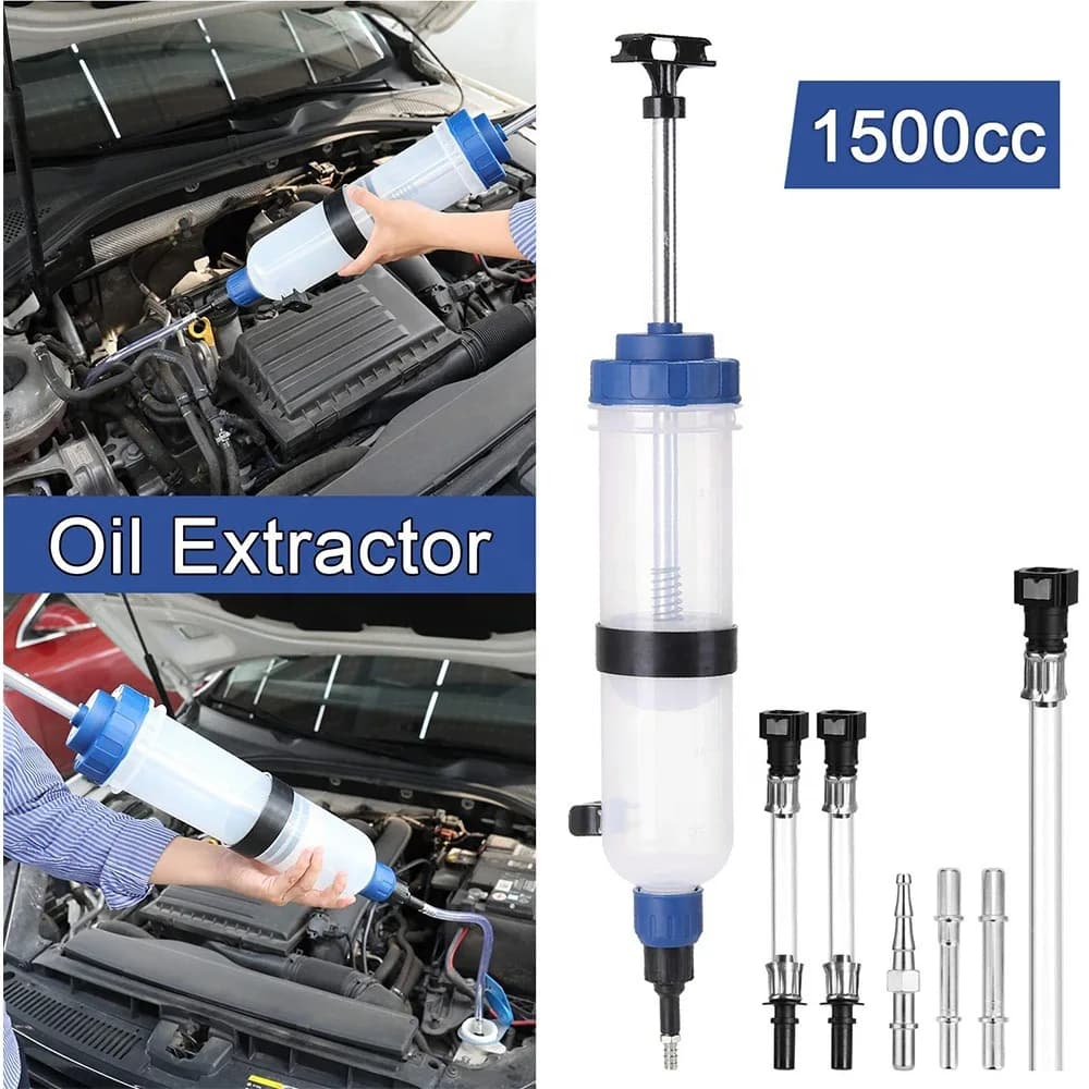 Estrattore di fluido per olio per Auto pompa a siringa pompa a sifone liquido per freni aspirazione manuale automatica distributore di pompa a mano per trasferimento di carburante a vuoto