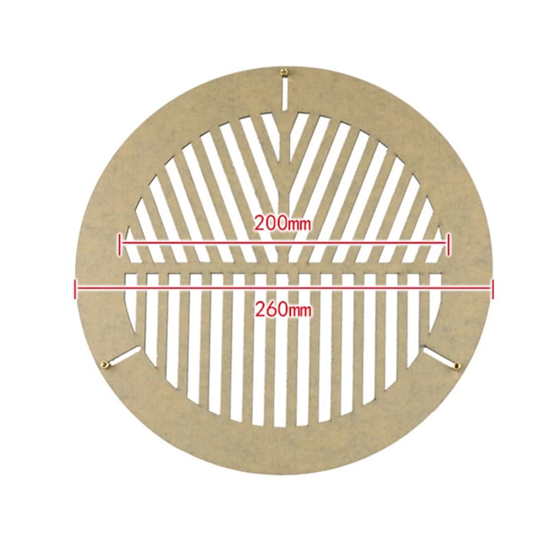 Agnicy accessori per telescopi astronomici Deep Space Photography Fishbone focus Plate 200-260mm acrilico Fishbone Plate