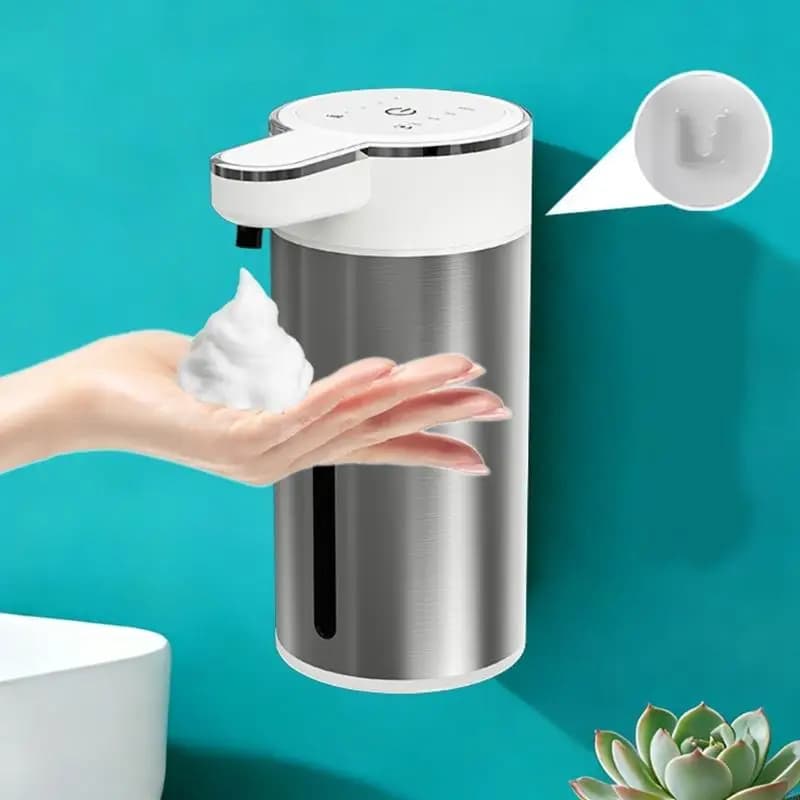 Automatic Motion Activated Soap Dispenser With Customizable Output 304 Metal not Contact Liquid Soap Dispenser For Bathroom