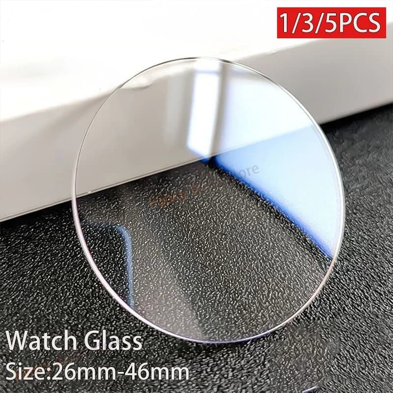 Universal Tempered Glass Smartwatch Screen Protective Film from 26-46mm 28mm 32mm 38mm 40mm 41mm 42mm diameter 2-5 pieces