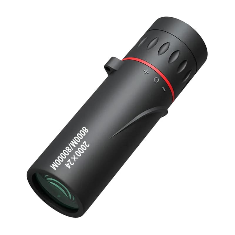 Telescopio monoculare ad alta definizione con supporto mini telescopio portatile per telefono cellulare campeggio esterno caccia birdwatching