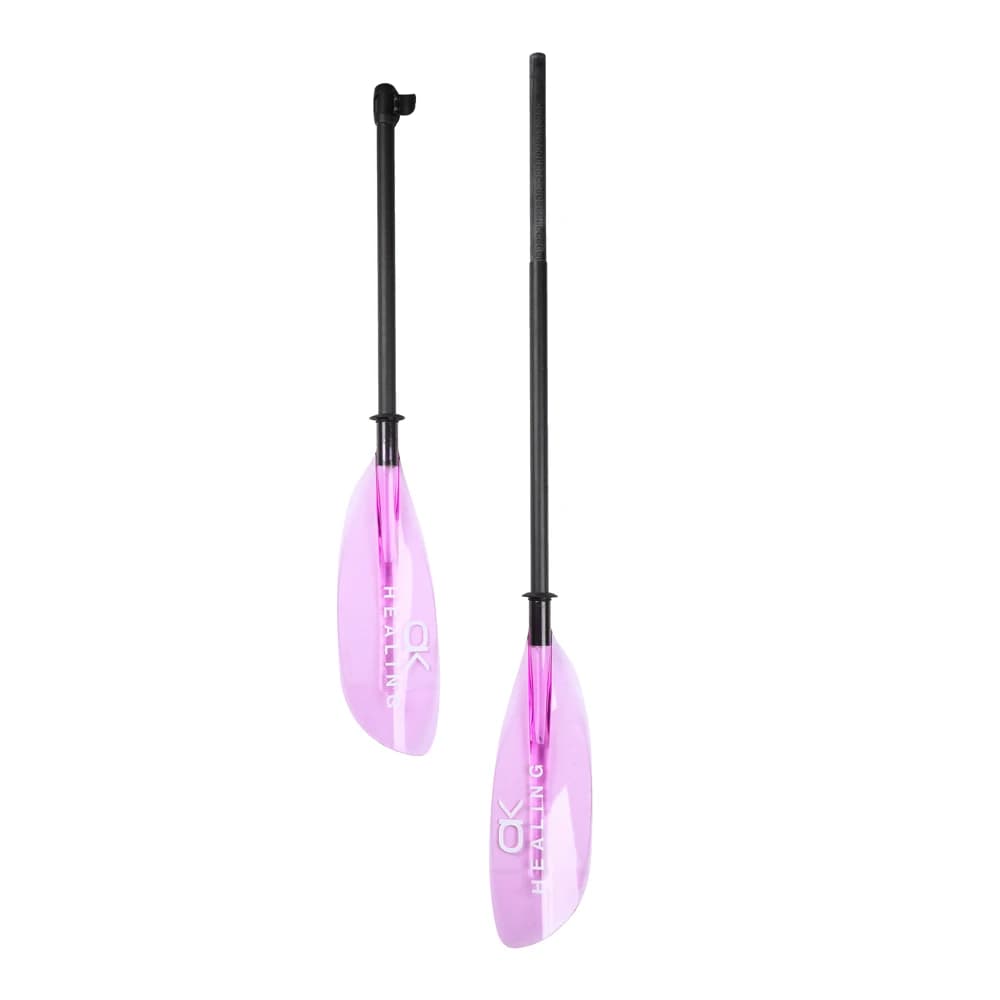Accessorio per pagaia per kayak da surf in fibra di carbonio 3K a 2 sezioni Pagaia gonfiabile in fibra di vetro per pagaia Waterplay