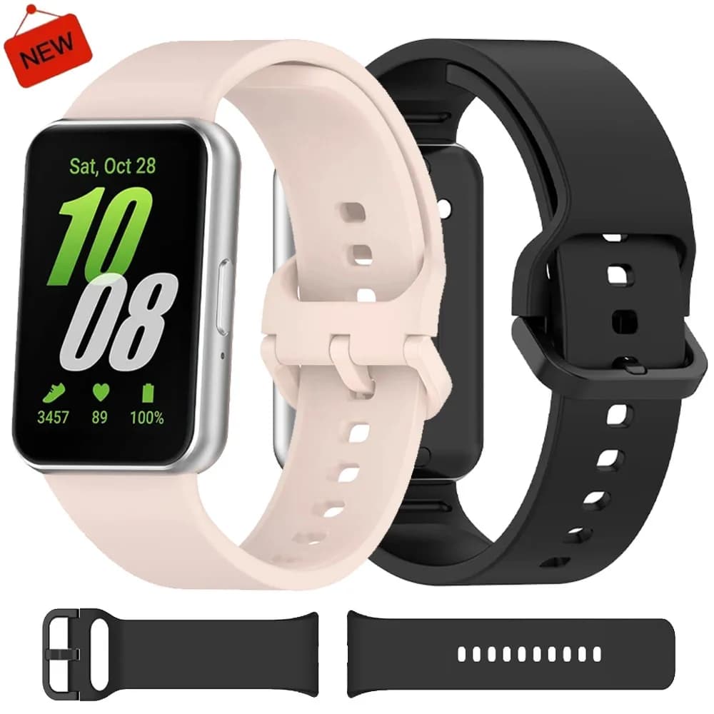 Cinturino in silicone ufficiale per Samsung Galaxy Fit 3 Band Sport Smartwatch Cintura di ricambio per Samsung Galaxy Fit 3 Correa