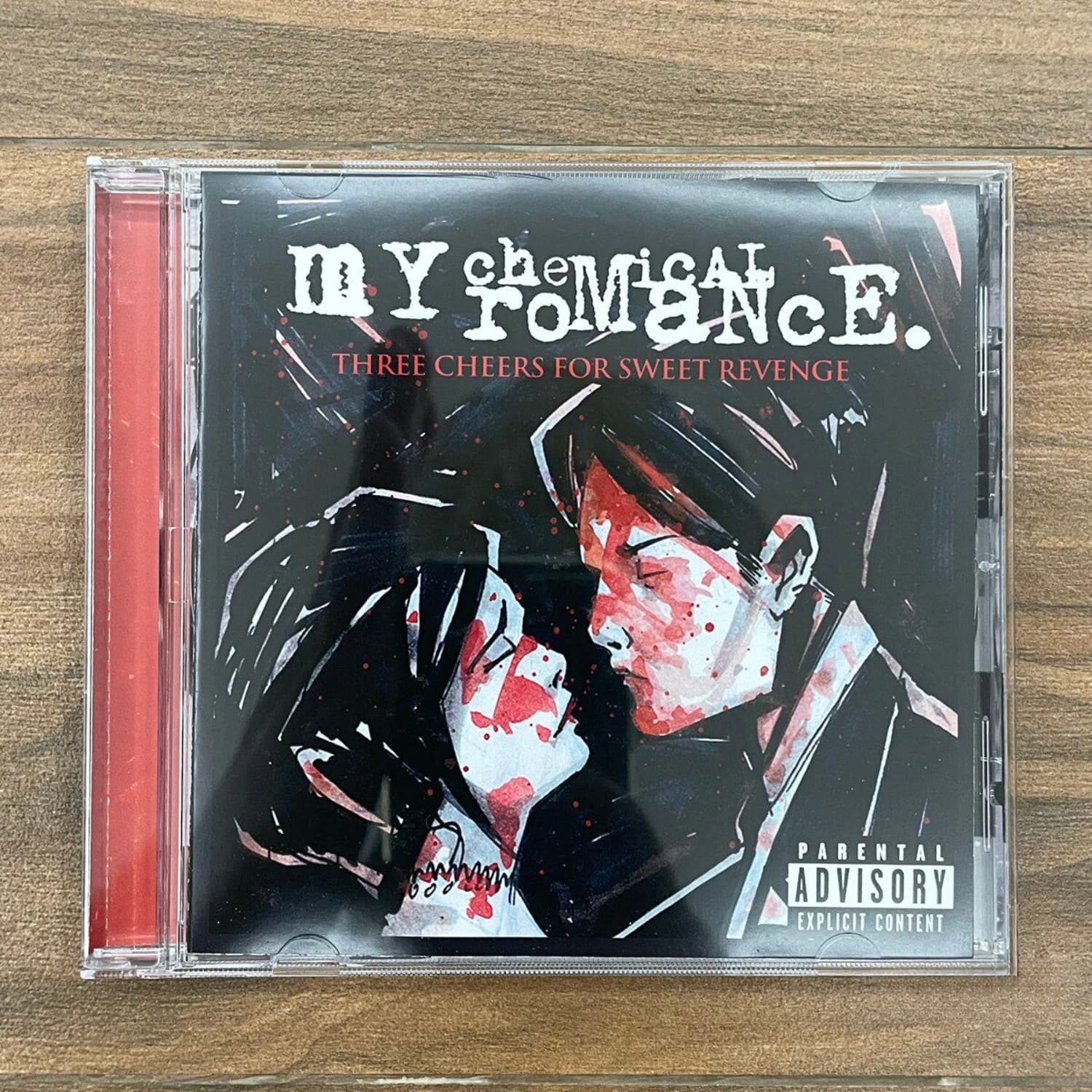 Raro CD sigillato My Chemical Romance Three Cheers for Sweet Revenge Emo Alternative Rock Pop Punk Audio da collezione per i fan