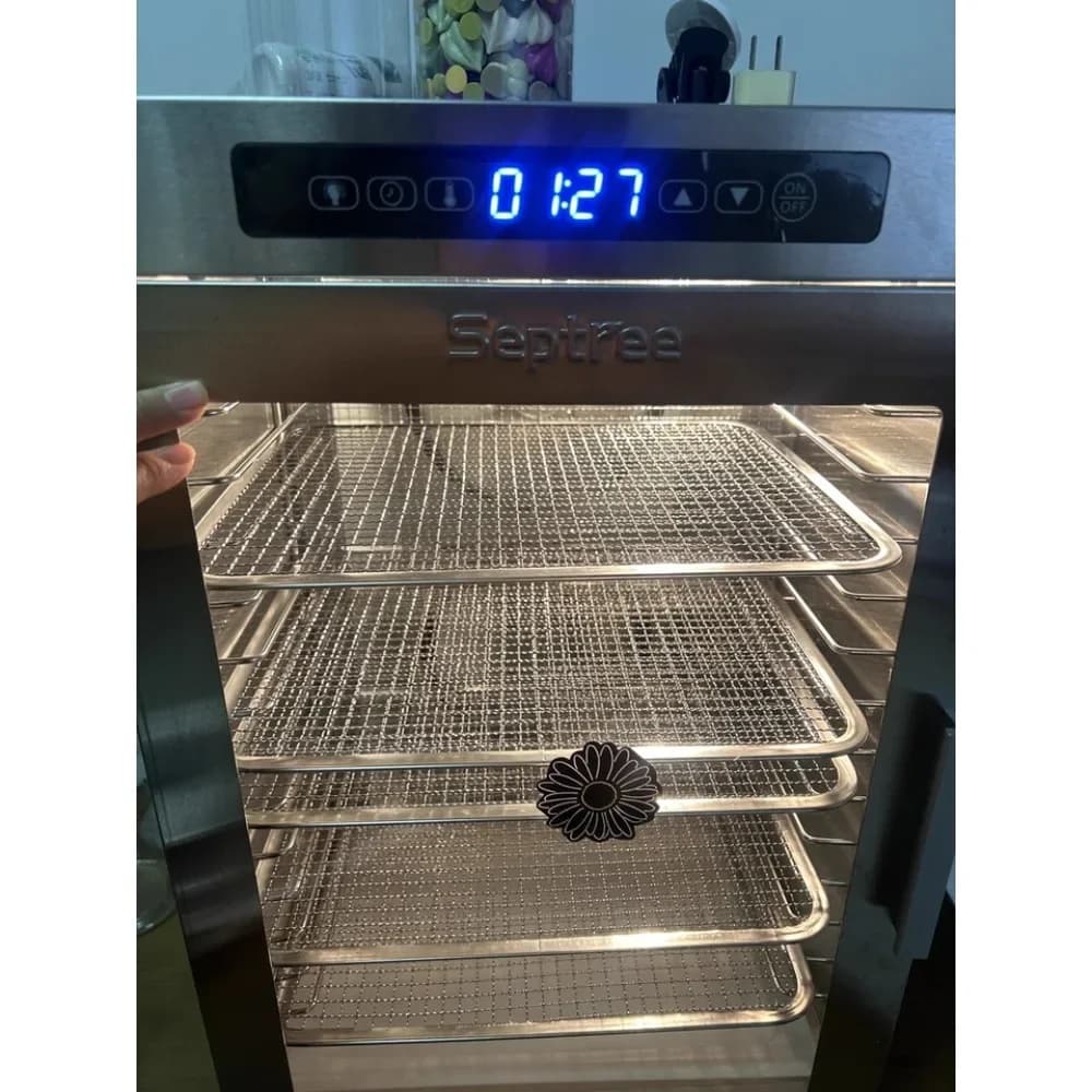 12 Layer Food Dehydrator Dryer, Commercial Stainless Steel Fruit Dryer for Dried Vegetables, Dry Fruits & Pet Snacks