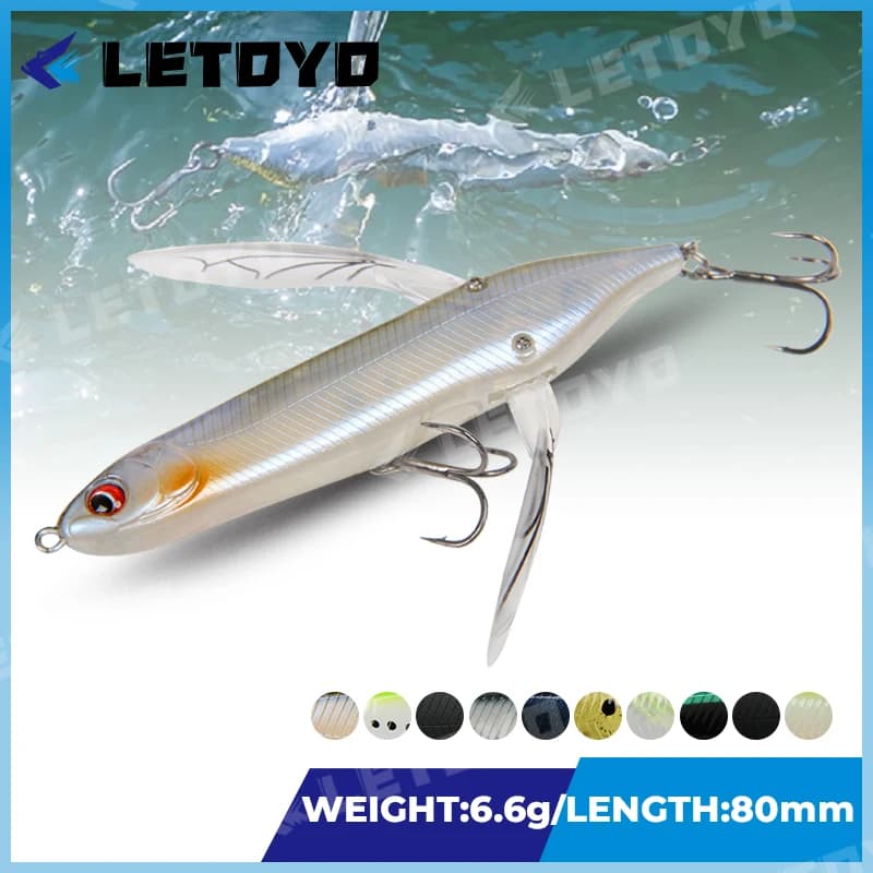 LETOYO Fishing Lures 105mm 23g 120mm 35g Sinking Pencil Good Swimming Hard Baits Sea Bass Wobblers Lure