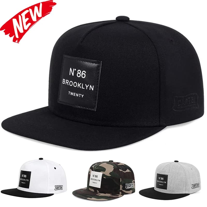 Fashion N86 Embroidered Women's Hip Hop baseball cap adjustable for unisex adult outdoor casual sun hat cotton snapback hats