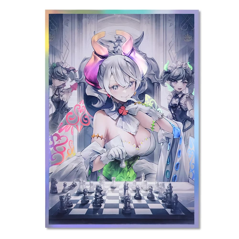 50 pz 63x90mm Anime Buste per carte Bella Labrynth Stecche e Scrub Buste per carte Gioco da tavolo Protezione per carte collezionabili per YGO