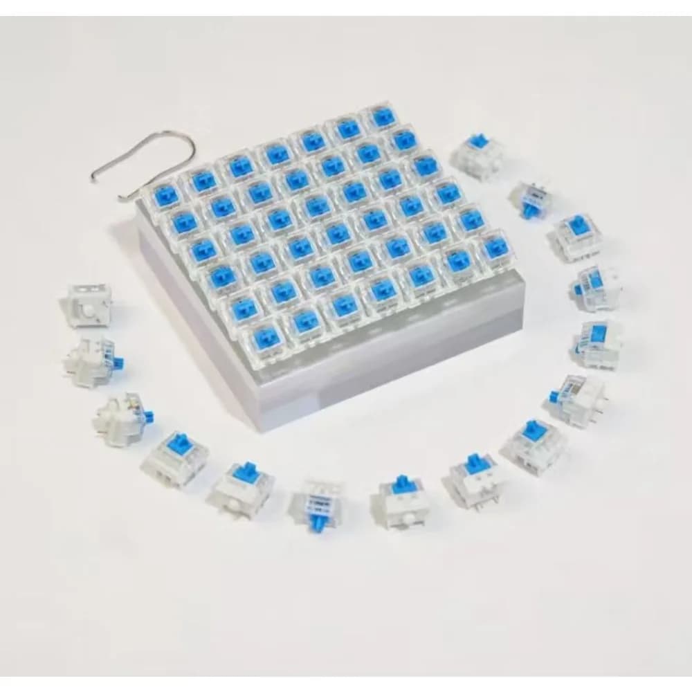 50/100 Pieces Switch Mechanics Practical Blue/Neri/Rossi/Marroni for Fa-da-te Hot-Swappable Mechanic Keycap Extractor