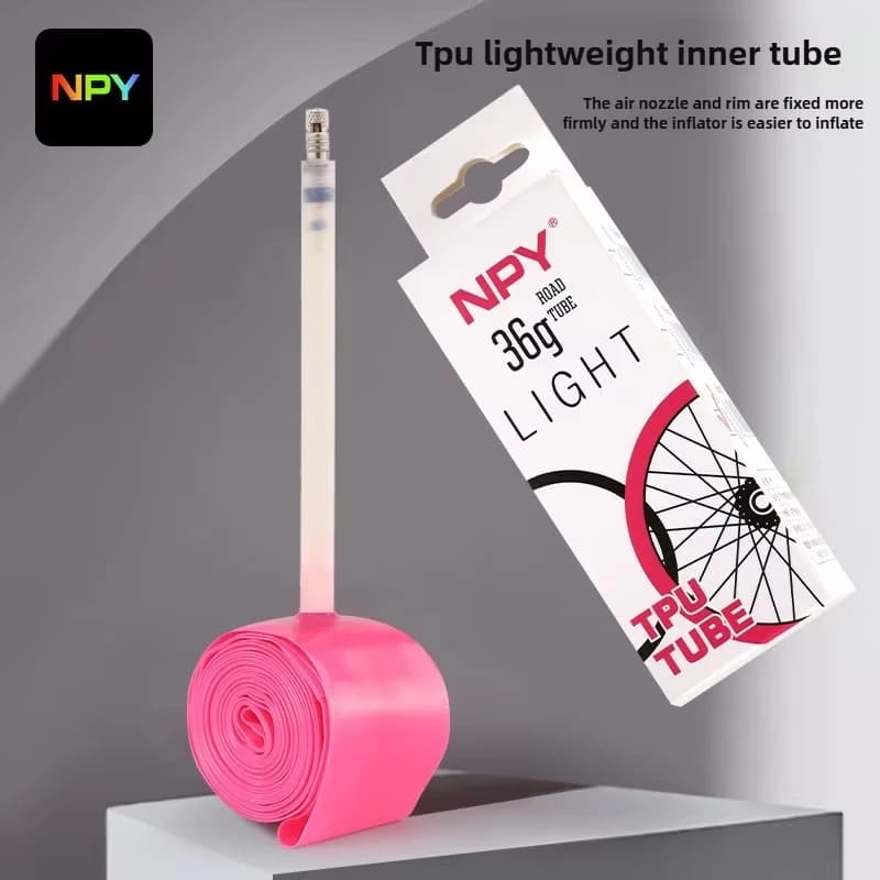 NPY Ultralight Bicycle Inner Tube 36G 700 x 18 25 28 32 35 38C Road Bike TPU Tube 45 65 85mm Length French Valve 700C