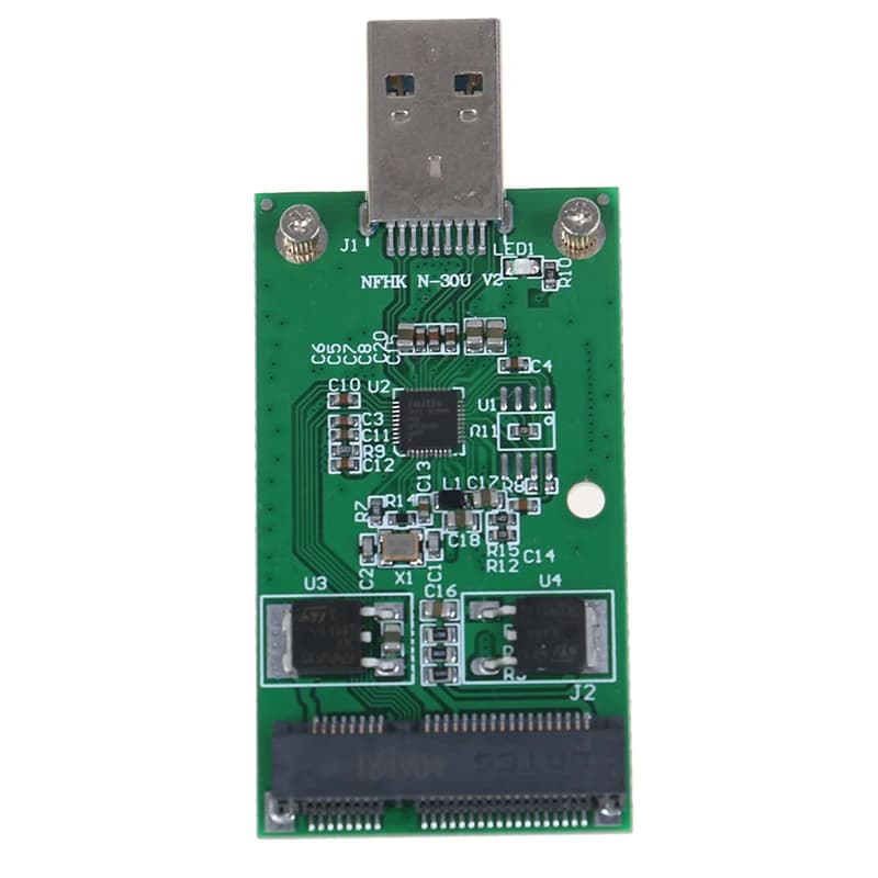 Adattatore Convertitore PCBA SSD Esterno Mini USB 3.0 a PCIE mSATA all'Ingrosso