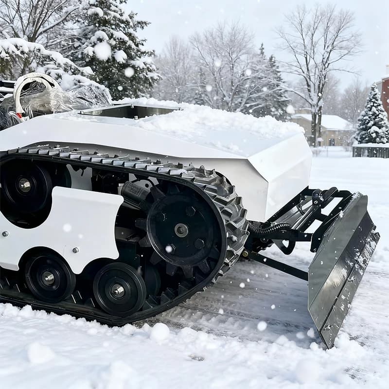 Controllo wireless Versatile pala da neve Spedizione rapida Pulitore da neve per corsia per la rimozione del ghiaccio