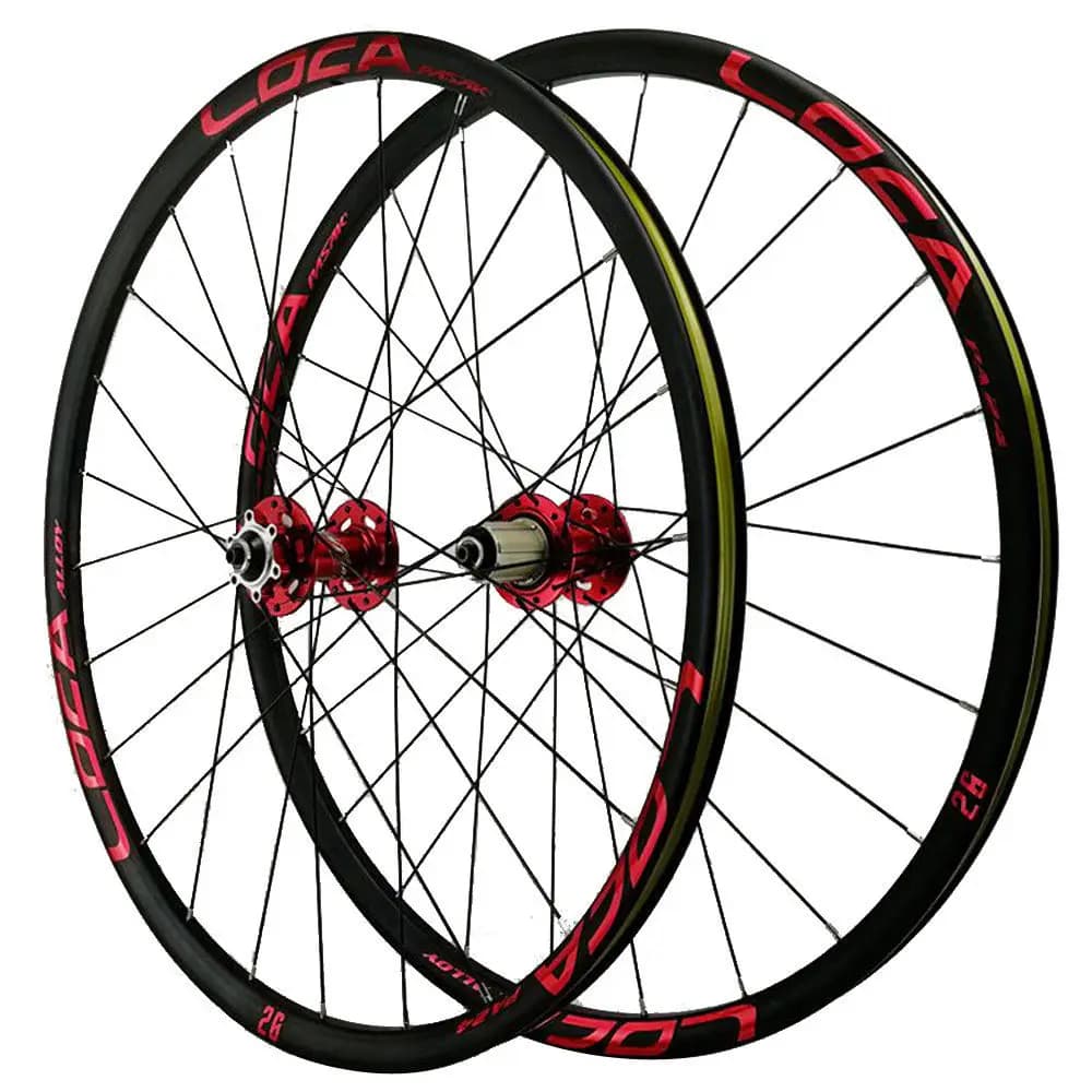 Pasak Set di ruote Mtb 29 27,5 26 pollici Freno a disco 6 bulloni 24 fori 12s HG Core QR 5mm 9x100mm 9x135mm Ruote per bici da strada in ghiaia 700C