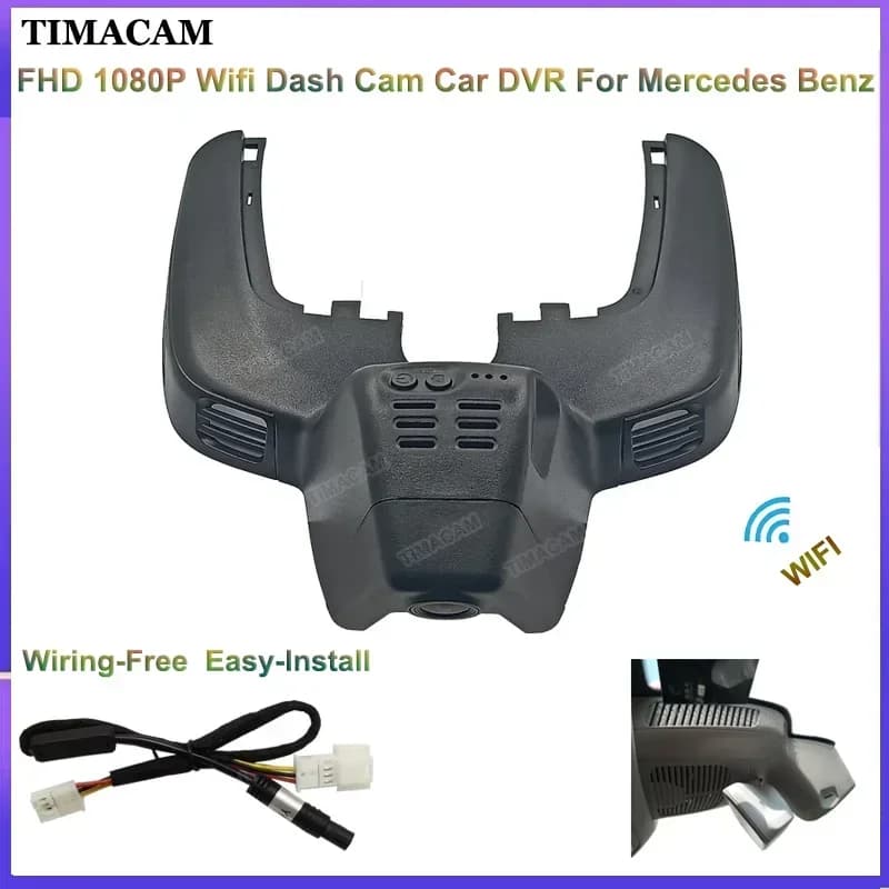 Plug and Play 1K Wifi Auto-DVR DashCam Per Mercedes Benz GLE c292 w167 GLS x166 GLE 450 500 350 400 63 53 43 2019 2020 2021 2022