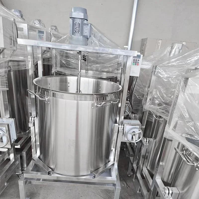 Friggitrice automatica multifunzione per sciroppo di aglio, pasta di fagioli, porridge, pentola calda, materiale inferiore, frullatore