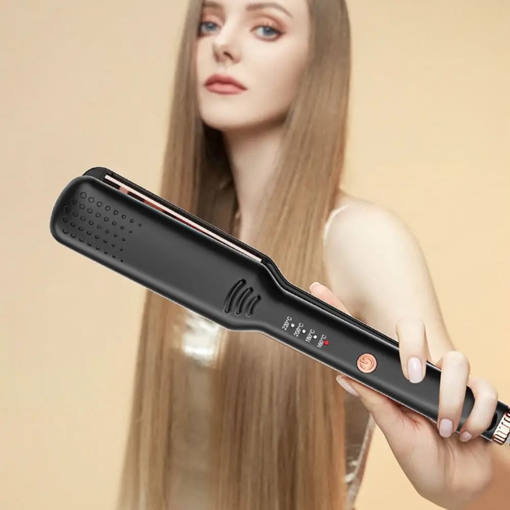 Expanded Anion Hair Plate Quick Heat Electric Curler Iron Adjustable Temperature Flat Iron for Professional Hair Student