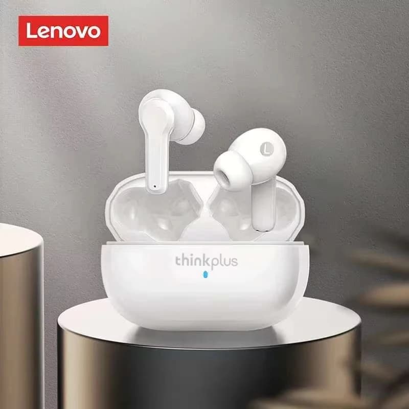 Lenovo TWS Bluetooth Pro 6 Wireless Sports Headphones Musical earphones with Noise Reduction Gaming heads for HD calls for men and women LP1S
