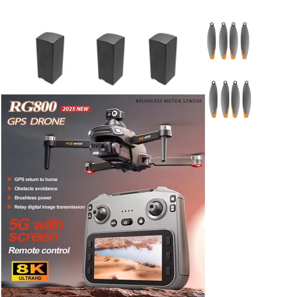 RG800 MAX GPS Drone Battery 7.4V 3800mAh / RG800 MAX Drone Parts RG800 Drone Original Accessories RG800 Drone Helix Pala