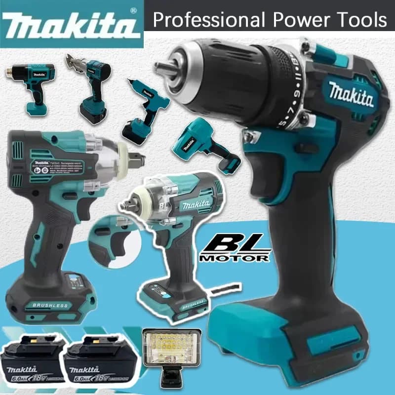 2026 Utensili Makita all'ingrosso: Pistola ad aria calda senza fili, Sega elettrica a sciabola portatile, Utensili elettrici