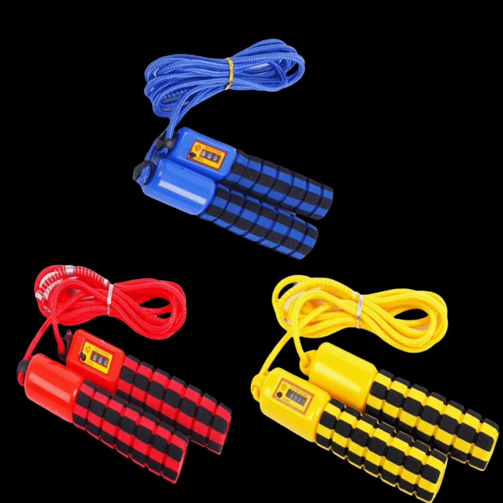Adjustable Length Counter Jump Rope Unisex Design Mechanical Counter Counting Skipping Rope Fitness Jump Rope Indoor Training