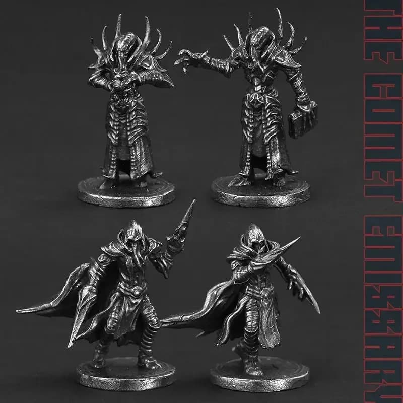 Matel Comet Emissary Star Soldier Mini Modelli Giocattoli Gioco da tavolo Garage Kit Fai da te Guerriero corazzato Miniature Decorazione Artigianato