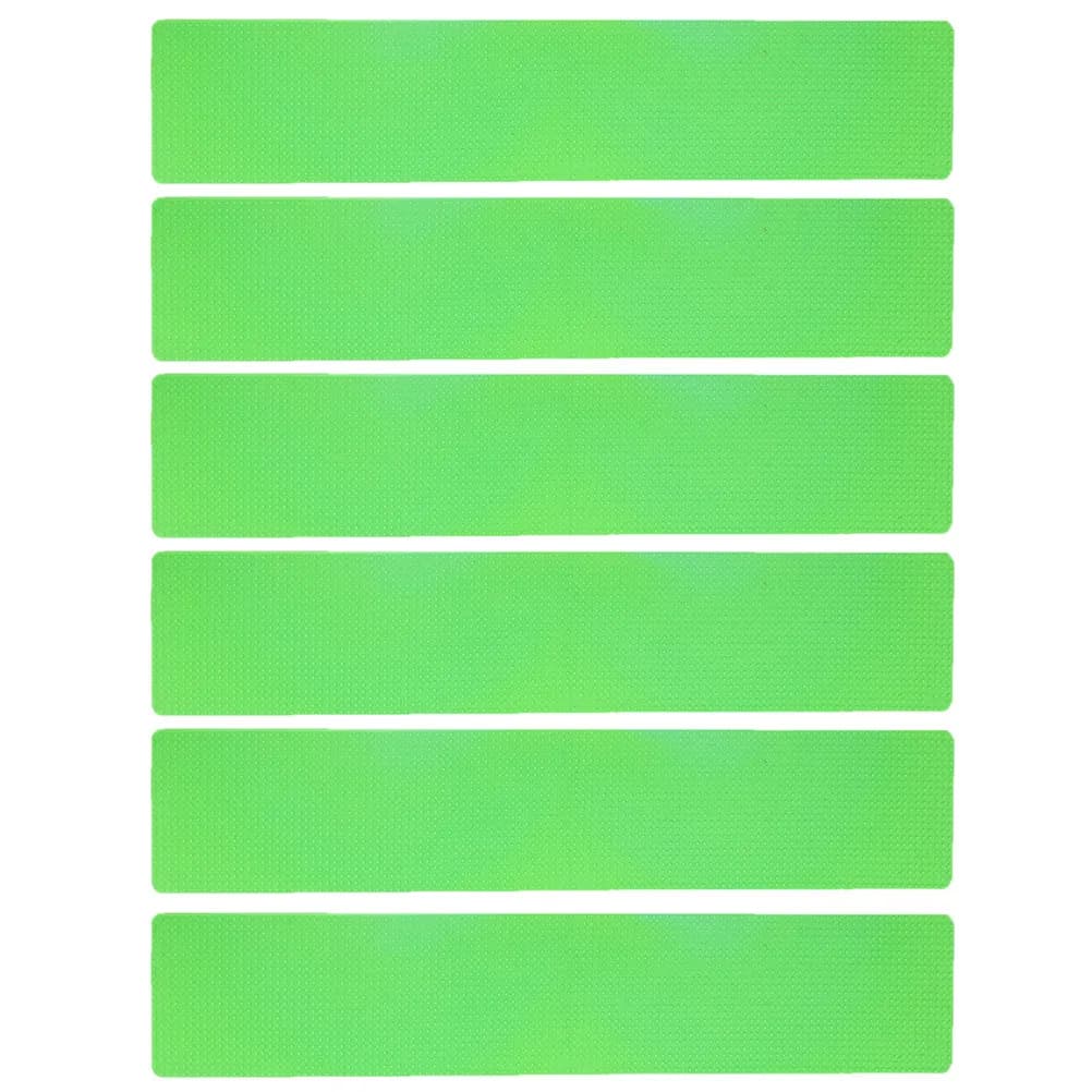 Set of 6 PVC Point Markers, Green Lines for Demarcation, Training Equipment, for Tennis, Basketball, Volleyball and Open Sports